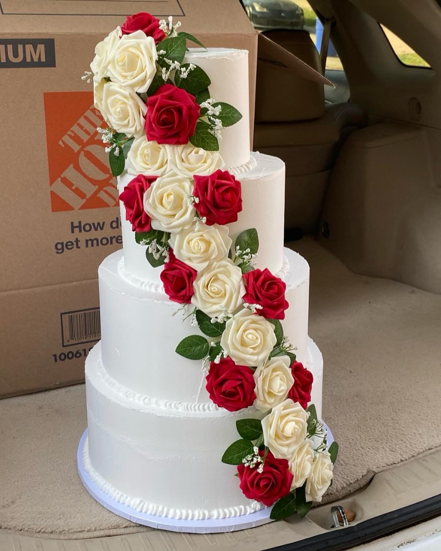 Custom 4 Tier Fake Cake