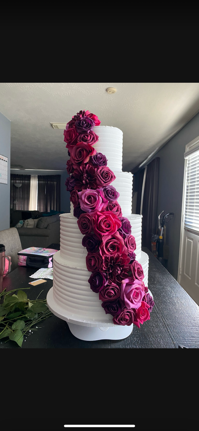 Custom 4 Tier Fake Cake