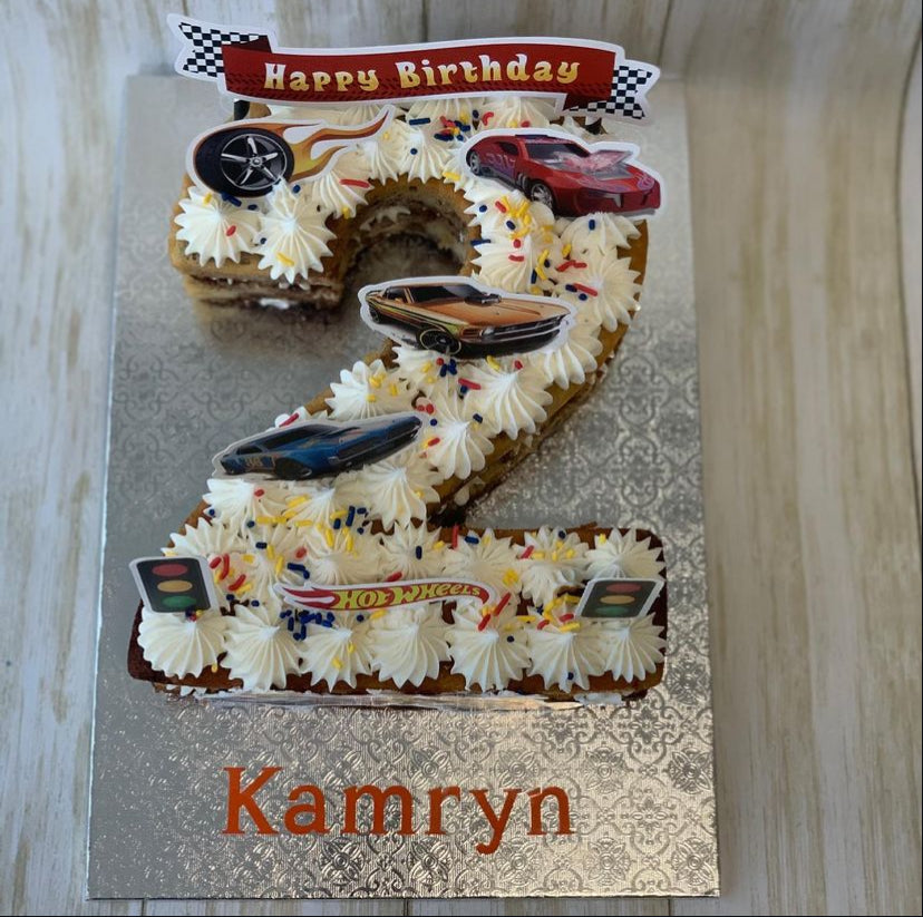 Number Cake (Single Digit)