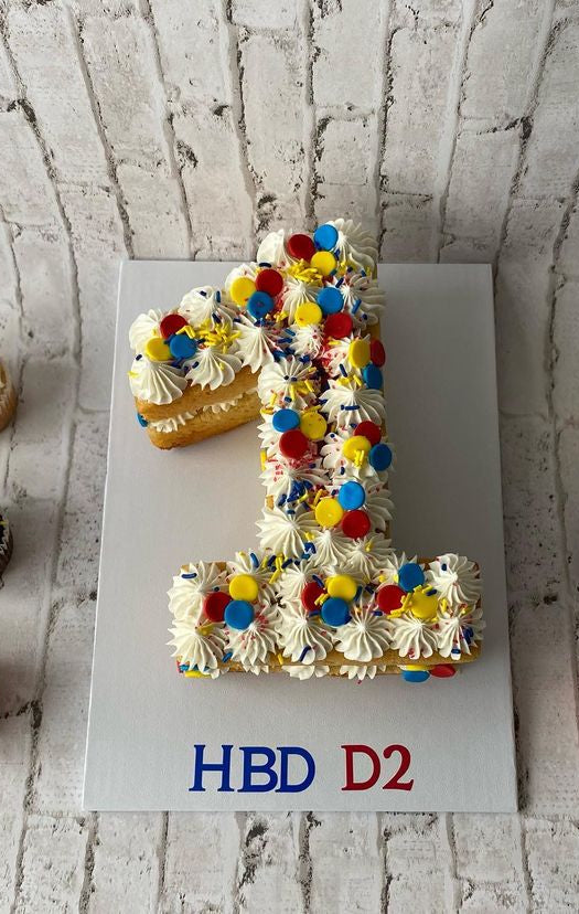 Number Cake (Single Digit)