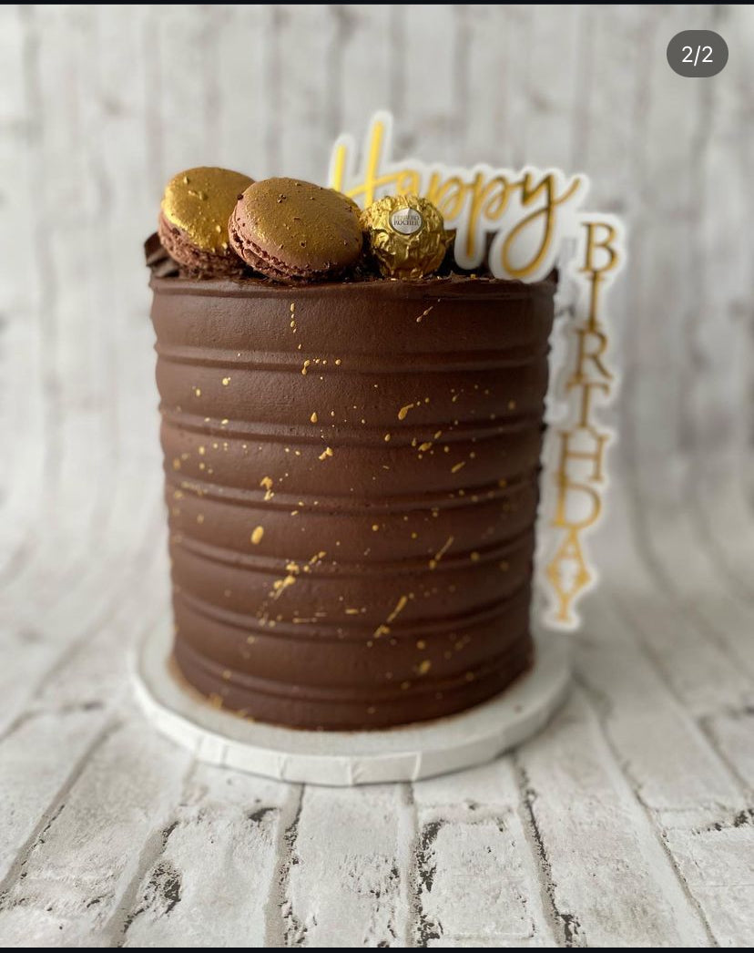 6" Round Custom Cake