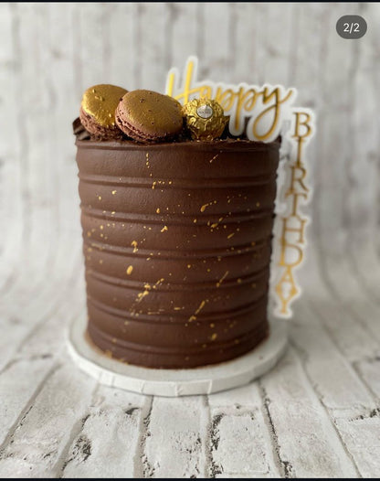 6" Round Custom Cake