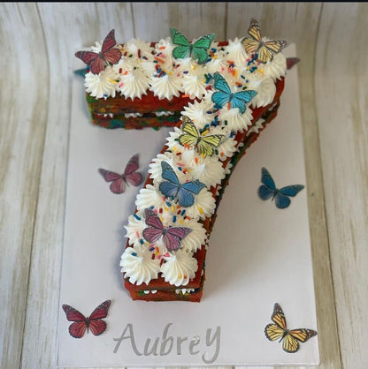 Number Cake (Single Digit)