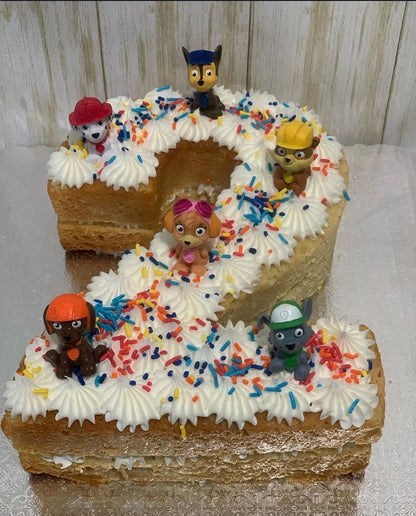 Number Cake (Single Digit)
