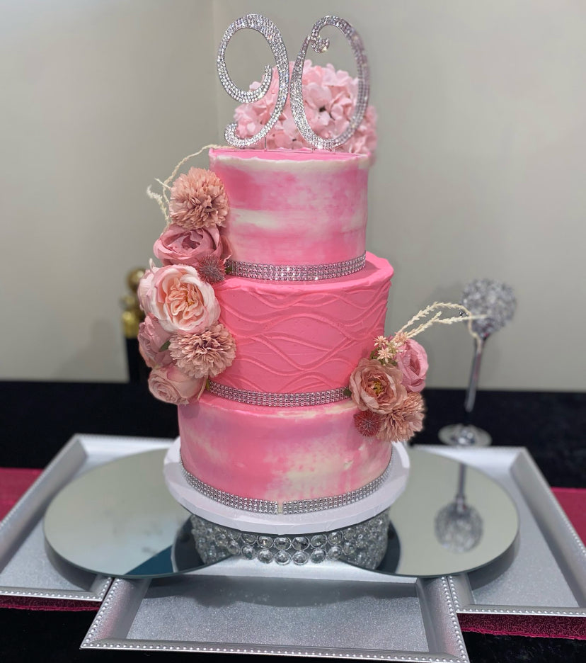 Three-Tier Cake (Serves up to 100 Guest)