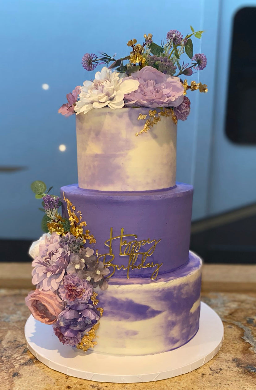 Three-Tier Cake (Serves up to 100 Guest)